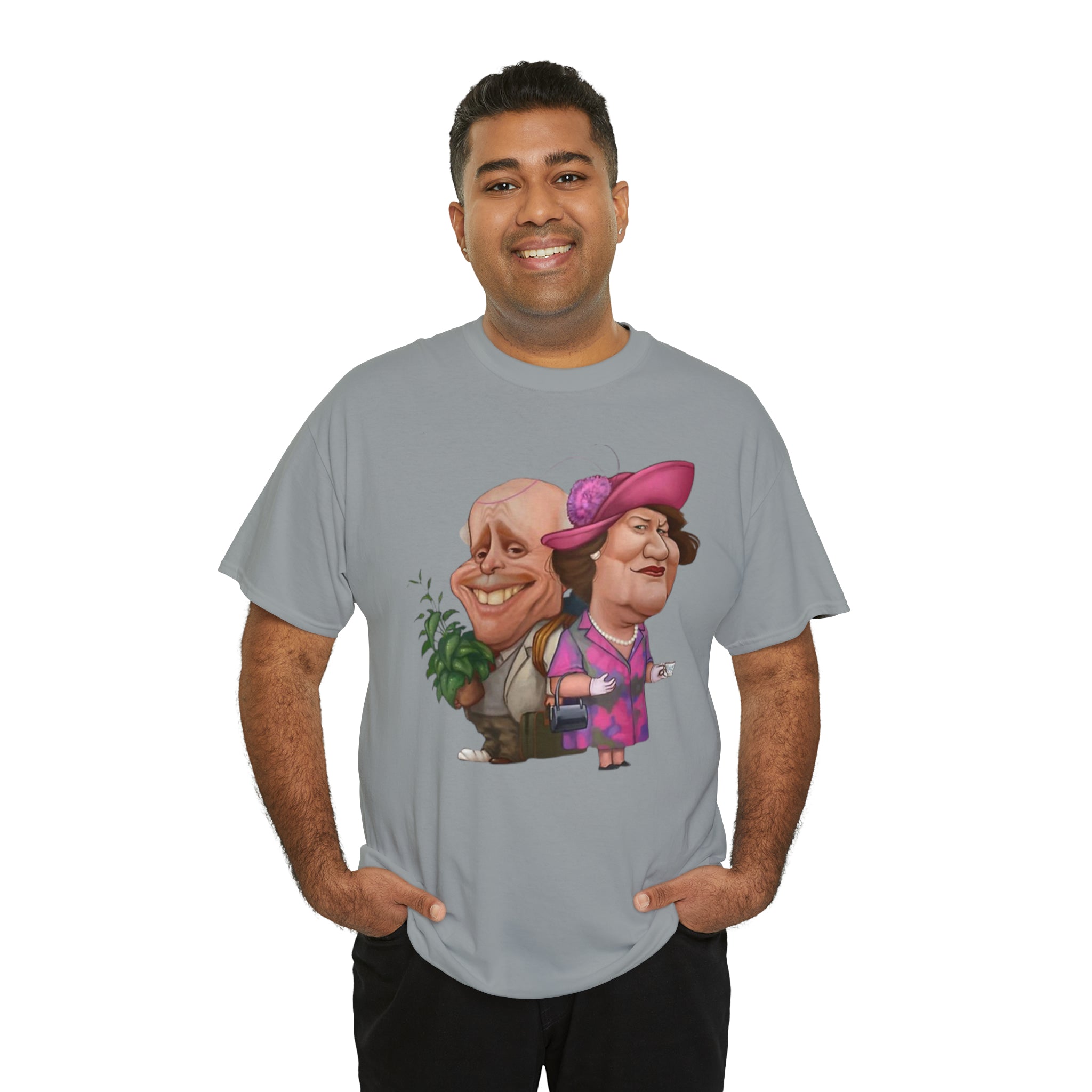 Keeping Up Appearances 90's TV Show-Unisex Heavy Cotton T-Shirt - Creations by Chris and Carlos